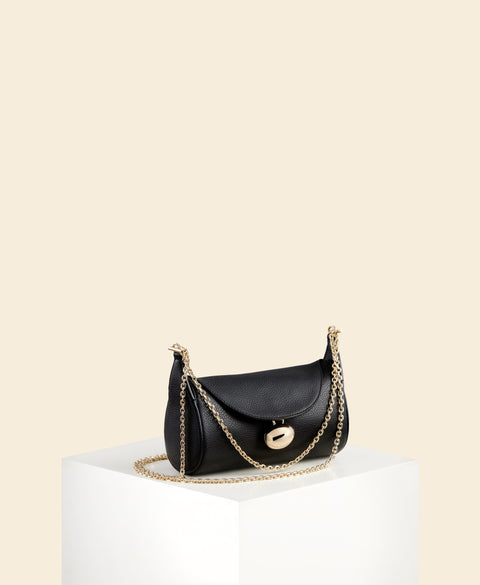 Mini Drop Duffel - Black Handbags Cafuné 