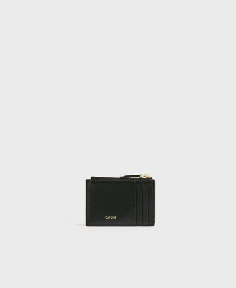 Double-C Card Case - Black Wallets & Money Clips Cafuné 