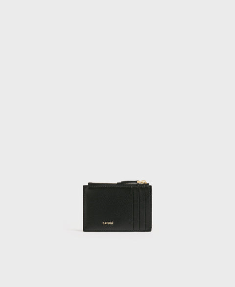 Double-C Card Case - Black Wallets & Money Clips Cafuné 