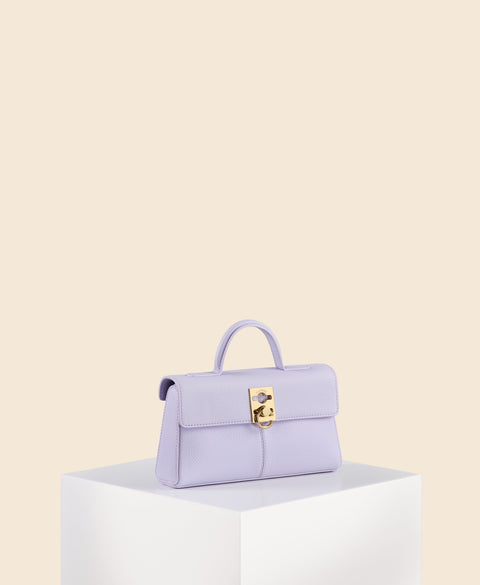 Cafuné Stance Wallet - Lilac front view