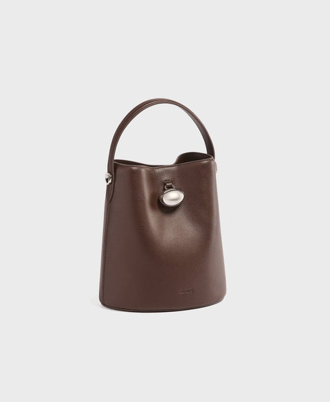 Egg Bucket - Dark Rosewood Handbags Cafuné 