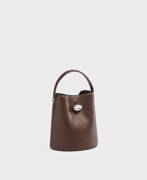 Egg Bucket - Dark Rosewood Handbags Cafuné 