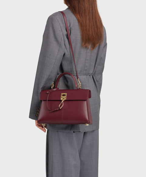 Stance Bag - Burgundy Handbags Cafuné 