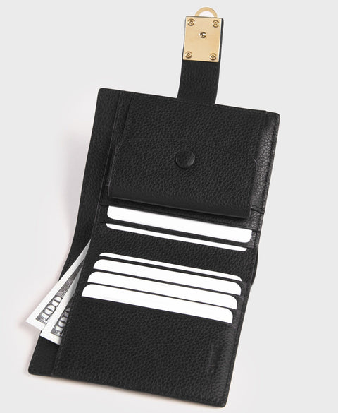 Stance Flap Wallet - Black Wallets & Money Clips Cafuné 