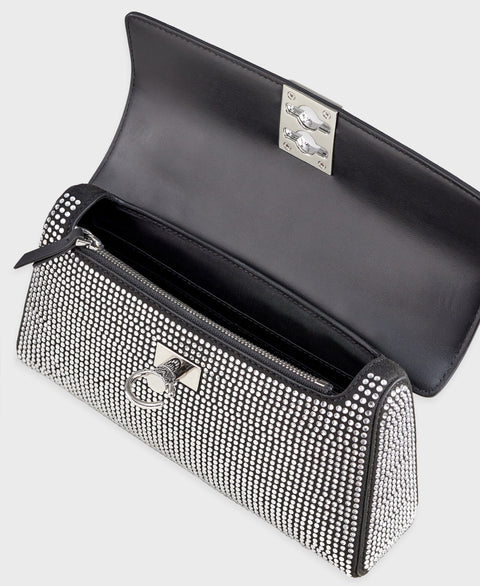 Stance Wallet - Black Rhinestone Handbags Cafuné 