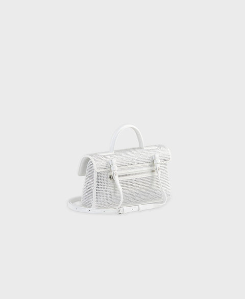 Stance Wallet - White Rhinestone Handbags Cafuné 