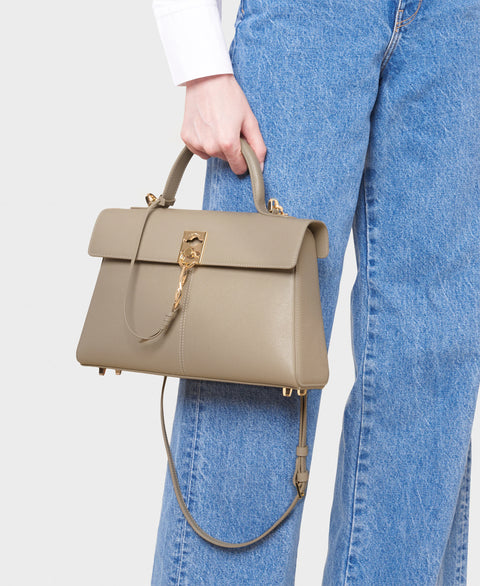 Taupe handbags sale