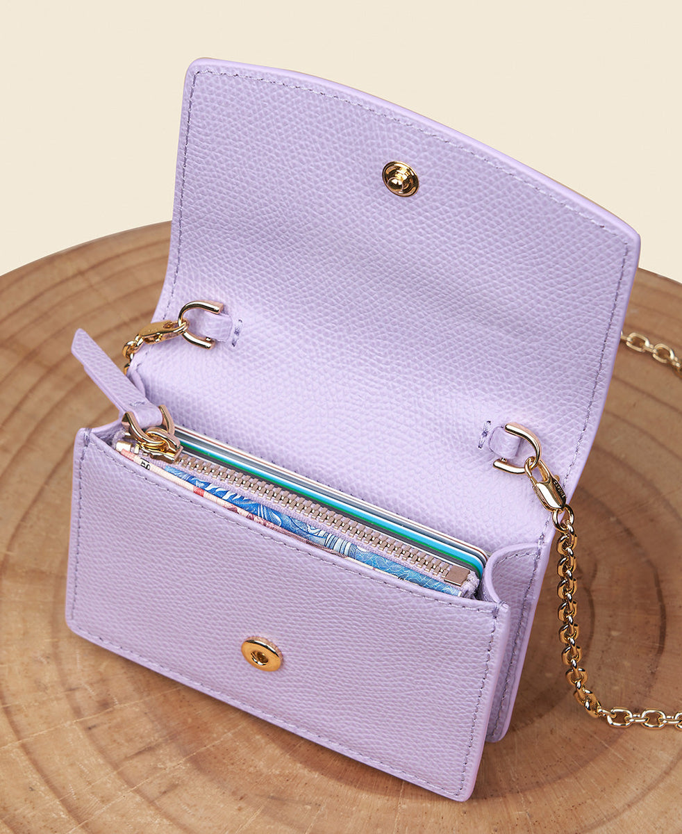 Double-C Cardholder - Lilac - Cafuné カフネ