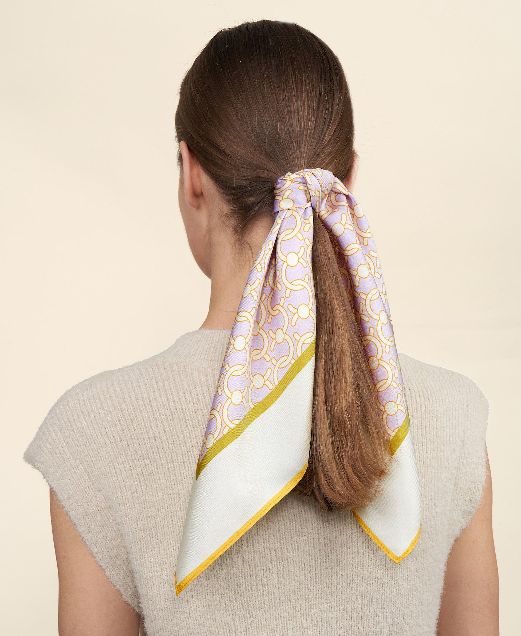 Cafuné - C-Lock Scarf (100% silk) - Kiwi